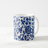 Blaublumen Kaffeetasse (VorderseiteRechts)