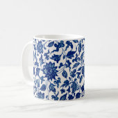 Blaublumen Kaffeetasse (Vorderseite Links)