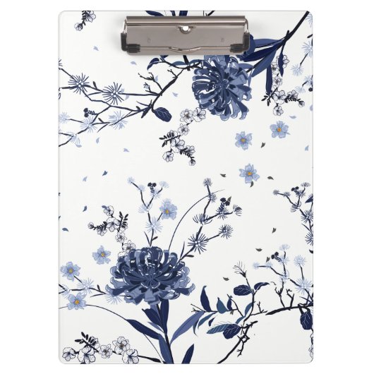 Blaublumen Klemmbrett (Vorderseite)