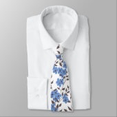 Blaublumen Krawatte (Gebunden)