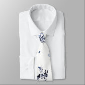 Blaublumen Krawatte (Gebunden)