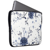 Blaublumen Laptopschutzhülle (Vorne Rechts)