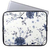 Blaublumen Laptopschutzhülle (Vorderseite)