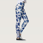 Blaublumen Leggings (Rechts)