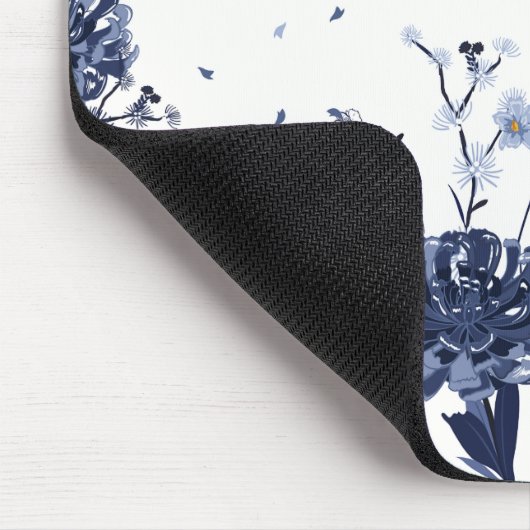 Blaublumen Mousepad (Ecke)