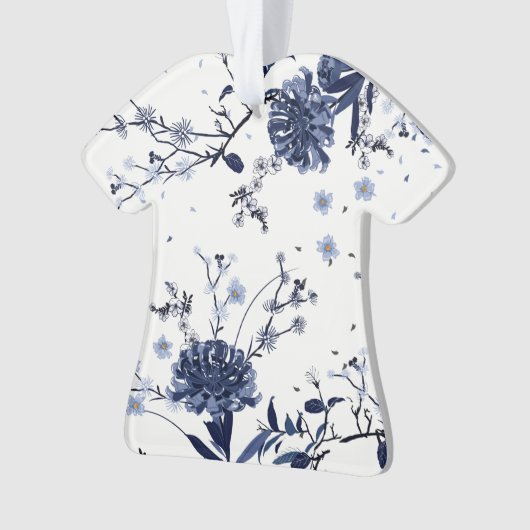 Blaublumen Ornament (Vorderseite)