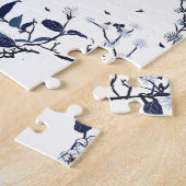 Blaublumen Puzzle (Seite)