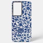 Blaublumen Samsung Galaxy Hülle (Rückseite)