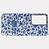 Blaublumen Samsung Galaxy Hülle (Linke Seite)