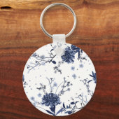 Blaublumen Schlüsselanhänger (Vorderseite)