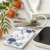 Blaublumen Schlüsselanhänger (Vorderseite rechts)