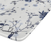 Blaublumen Schneidebrett (Ecke)