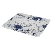 Blaublumen Schneidebrett (Ecke)