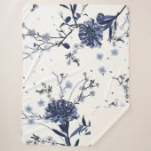 Blaublumen Sherpadecke (Vorderseite)