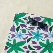 Blaublumen Strandtuch (Beispiel)