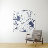 Blaublumen Wandteppich (Beispiel (Horizontal))