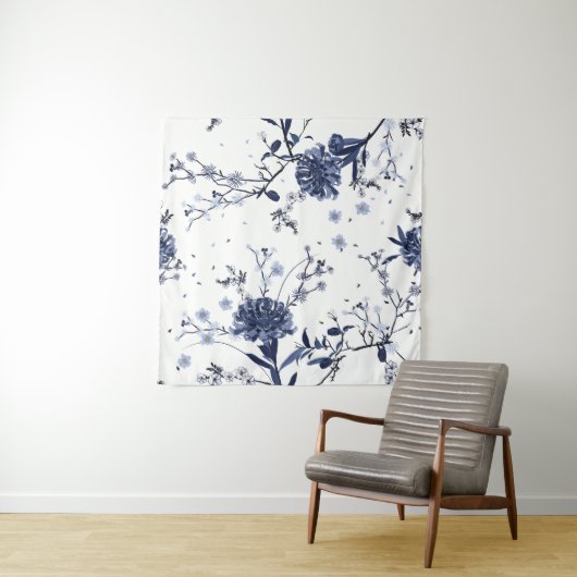 Blaublumen Wandteppich (Beispiel)