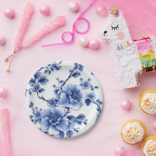 Blaublut im Bowl Pappteller (Party)