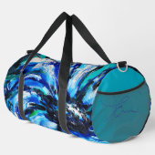 Blaublüte Duffle Bag (Rechte Ecke)