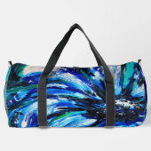 Blaublüte Duffle Bag (Rückseite)