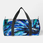 Blaublüte Duffle Bag (Rückseite)