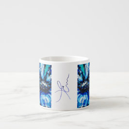 Blaublüte Espressotasse
