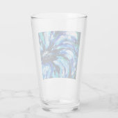 Blaublüte Glas (Rückseite)