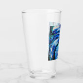 Blaublüte Glas (Rechts)