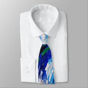 Blaublüte Krawatte