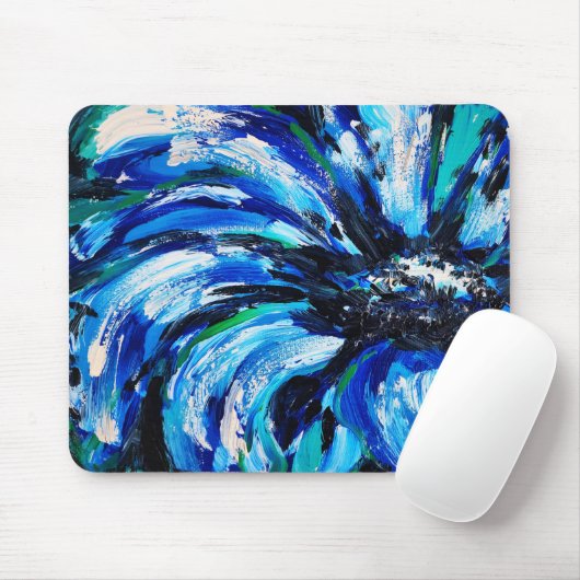 Blaublüte Mousepad (Mit Mouse)