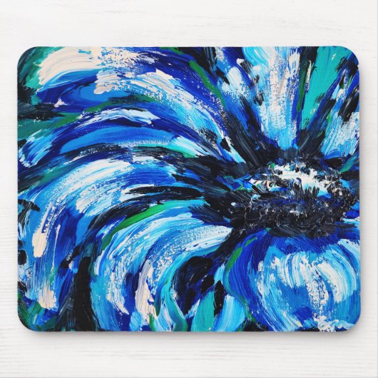 Blaublüte Mousepad (Vorne)