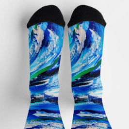 Blaublüte Socken