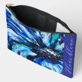 Blaublüte Zubehörtasche (Offen)