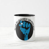 Blaublüter Demokrat Tasse (Zentrum)