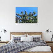 Blaublüter Leinwanddruck (Insitu (Schlafzimmer))