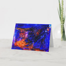 Blaubrasse Dankeskarte