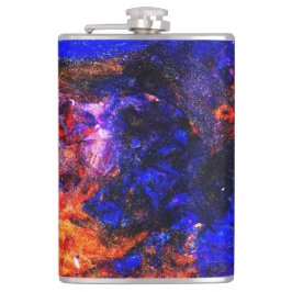 Blaubrasse Flachmann