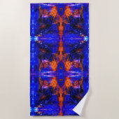 Blaubrasse Strandtuch (Vorderseite)