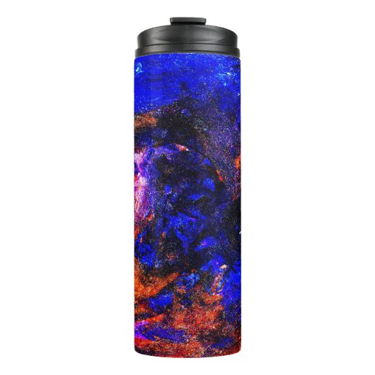 Blaubrasse Thermosbecher (Vorderseite)