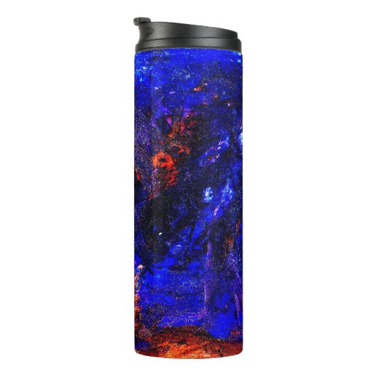 Blaubrasse Thermosbecher (Nach rechts gedreht)