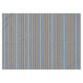 Blaubraun-geometrisches Design-Medium im Südwestfo Tischdecke (Vorderseite (Horizontal))