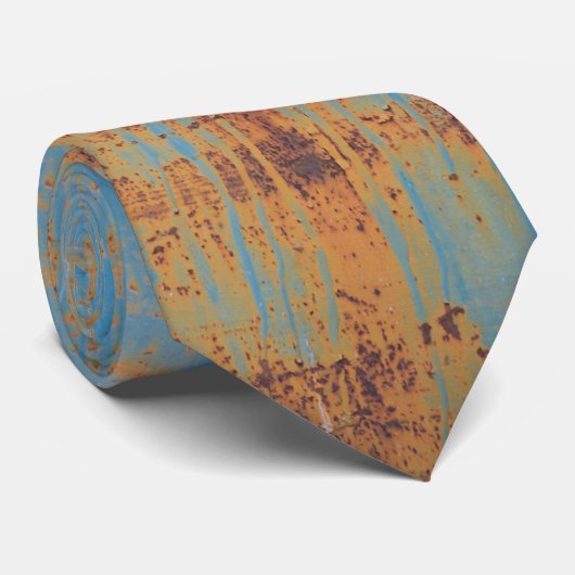 Blaubraun Krawatte (Gerollt)