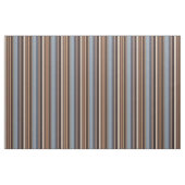 Blaubraune breite Streifen Modernes Muster Stoff (Yard (91,4 cm))
