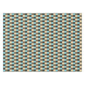 Blaubraune Schokolade Beige Creme Tan Tischdecke (Vorderseite (Horizontal))