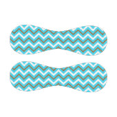 Blaubraune Zig Zag Lines Geometric Sea Wave Baseball (Paneele)