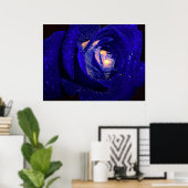 Blaudiamanten Poster (Heimbüro)