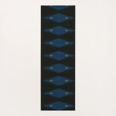 Blaudiamanten Yogamatte (Rückseite)