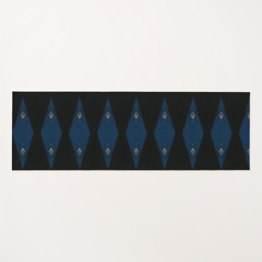Blaudiamanten Yogamatte (Vorderseite (Horizontal))