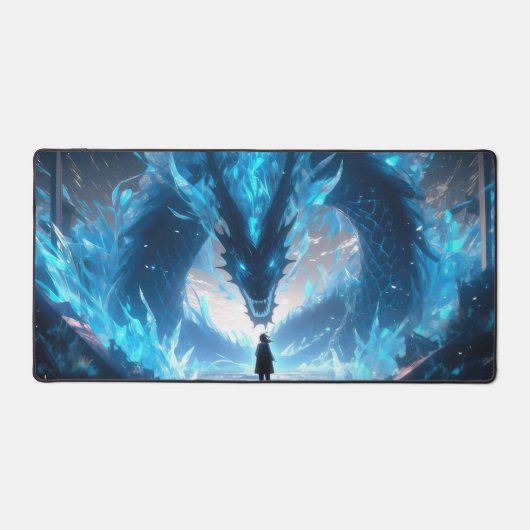 Blaudrache Schreibtischunterlage (Vorderseite)