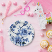 Blaudruckpapier-Platte Pappteller (Party)